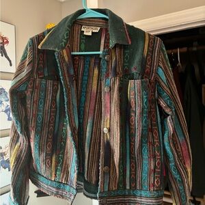 Colorful Striped Jacket